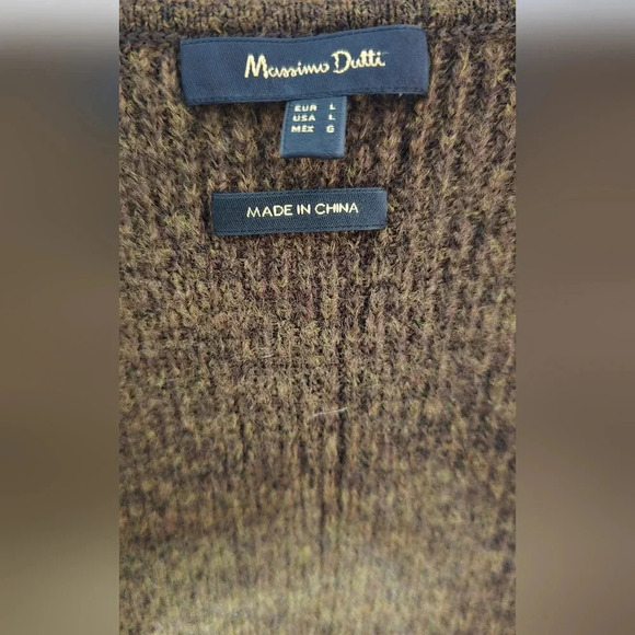 Massimo Dutti Wool Maxi Dress Fall Winter 2022 New without tags - Picture 4 of 10